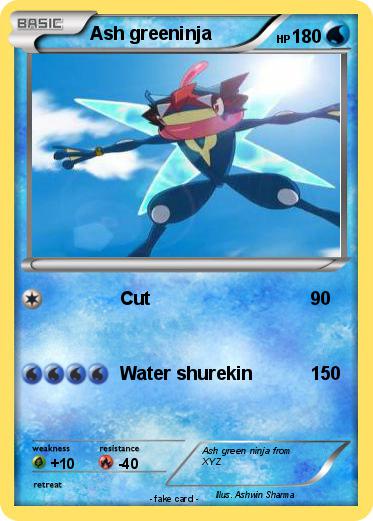 Pokemon Ash greeninja