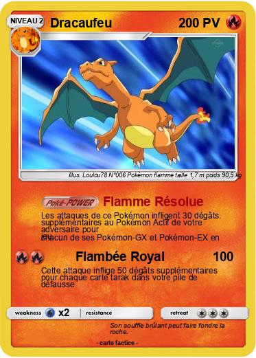 Pokemon Dracaufeu