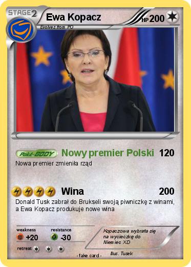 Pokemon Ewa Kopacz