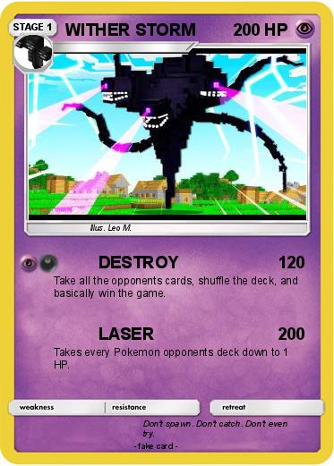 Pokemon WITHER STORM