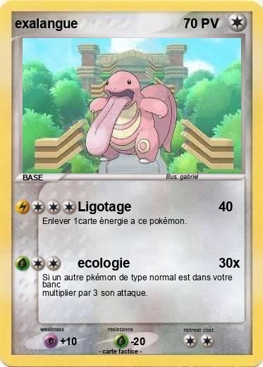 Pokemon exalangue