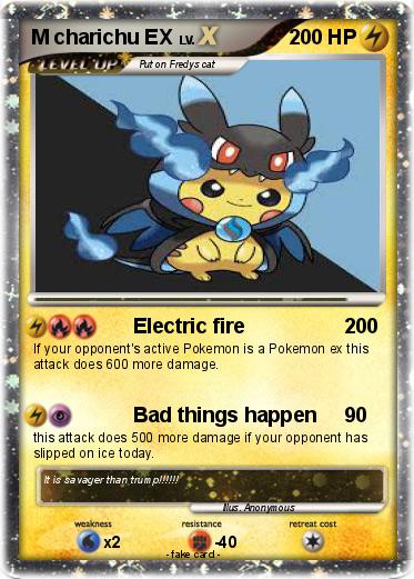Pokemon M charichu EX