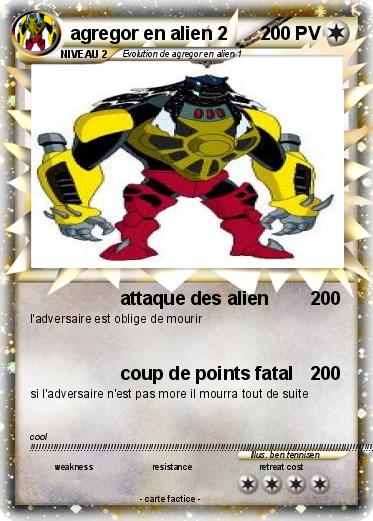 Pokemon agregor en alien 2