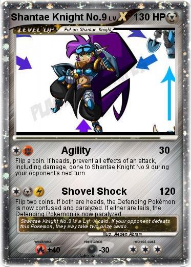 Pokemon Shantae Knight No.9