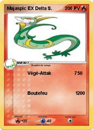 Pokemon Majaspic EX Delta S.