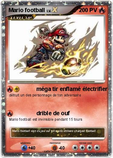 Pokemon Mario football