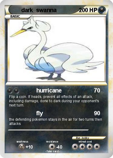 Pokemon dark  swanna