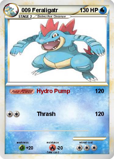 Pokemon 009 Feraligatr