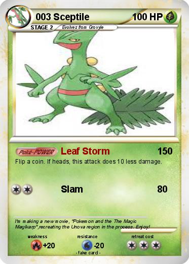 Pokemon 003 Sceptile