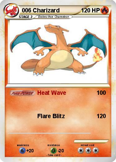 Pokemon 006 Charizard