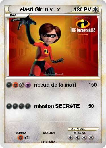 Pokemon elasti Girl niv . x