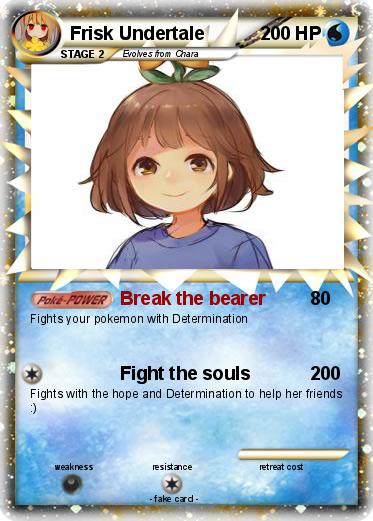 Pokemon Frisk Undertale