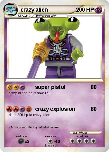 Pokemon crazy alien
