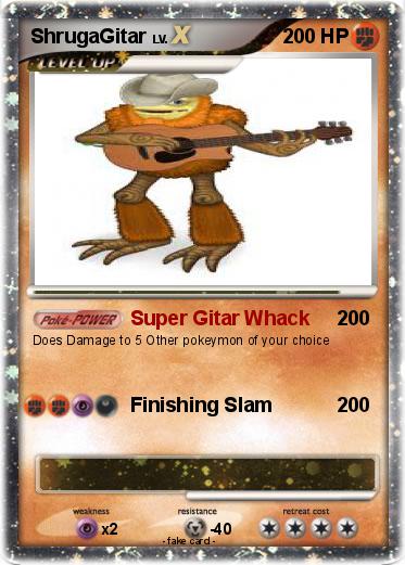 Pokemon ShrugaGitar