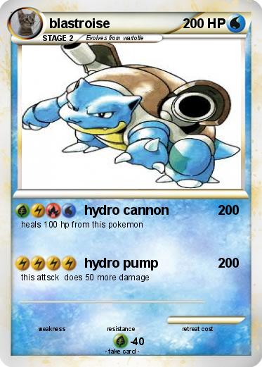 Pokemon blastroise