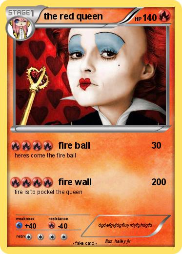 Pokemon the red queen