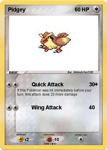 Pokemon Pidgey