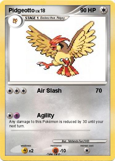 Pokemon Pidgeotto