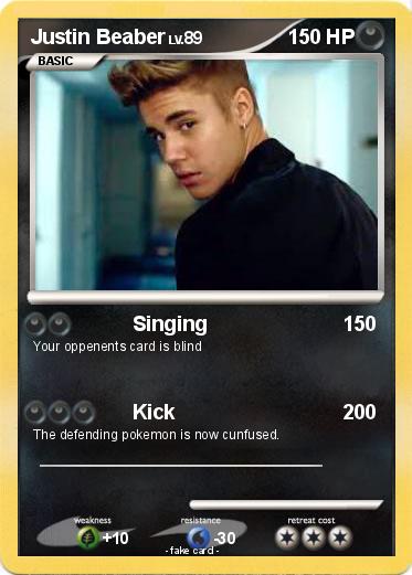 Pokemon Justin Beaber