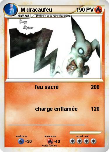 Pokemon M dracaufeu