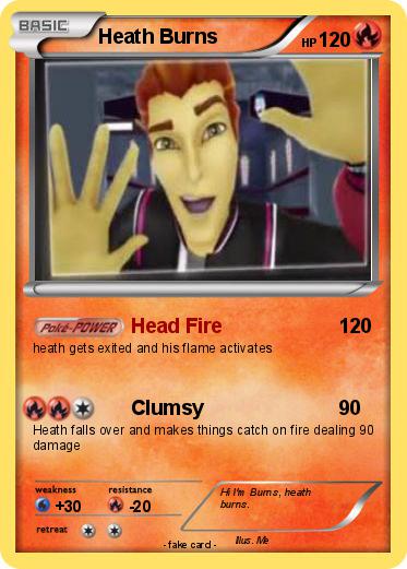 Pokemon Heath Burns