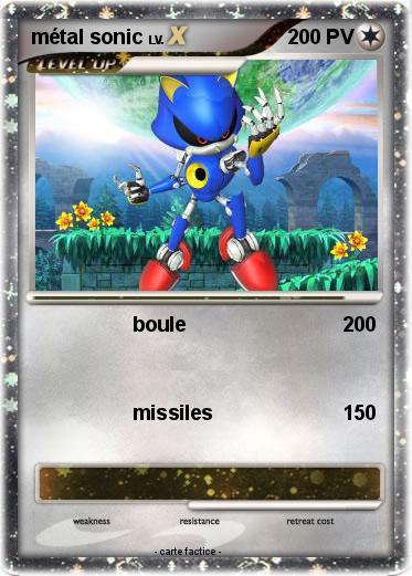 Pokemon métal sonic