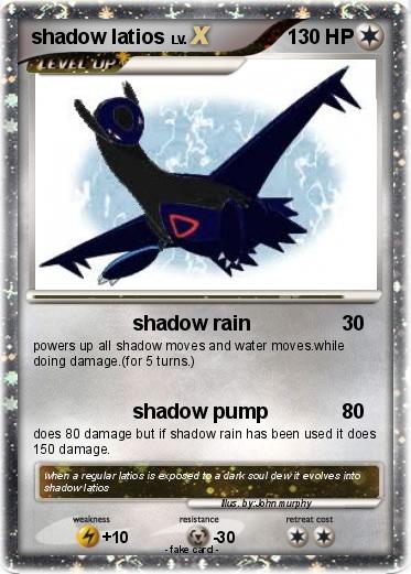 Pokemon shadow latios