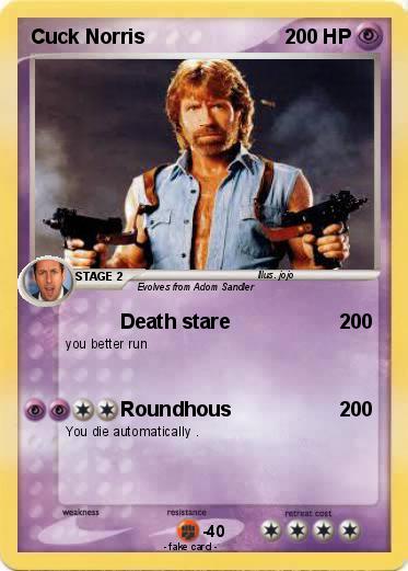 Pokemon Cuck Norris