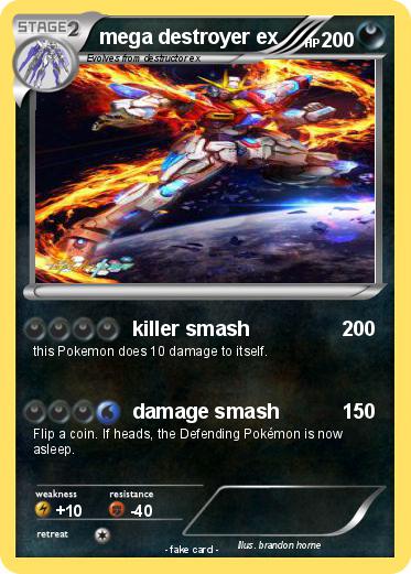 Pokemon mega destroyer ex