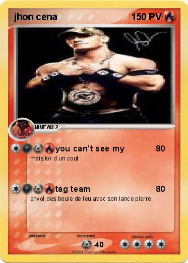 Pokemon jhon cena