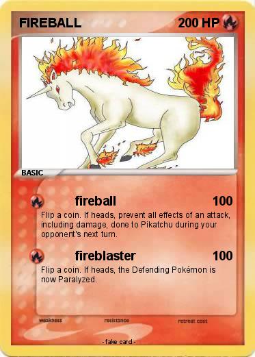 Pokemon FIREBALL