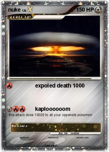Pokemon nuke
