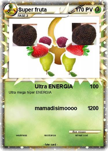 Pokemon Super fruta