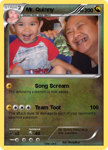 Pokemon Mr. Quinny