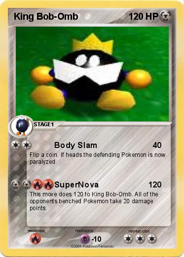 Pokemon King Bob-Omb