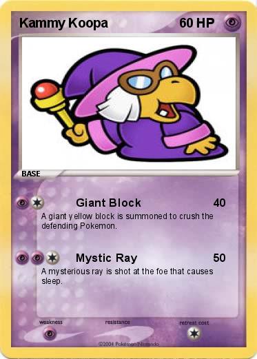 Pokemon Kammy Koopa