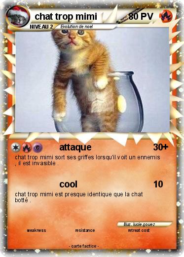 Pokemon chat trop mimi