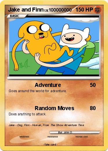 Pokemon Jake and Finn