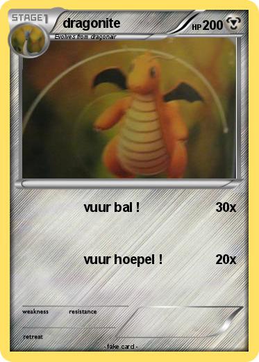 Pokemon dragonite