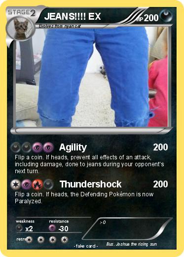 Pokemon JEANS!!!! EX