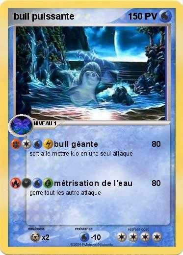 Pokemon bull puissante