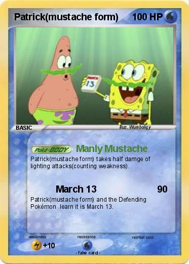 Pokemon Patrick(mustache form)