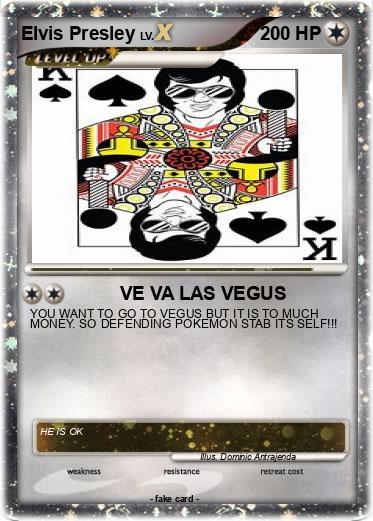 Pokemon Elvis Presley