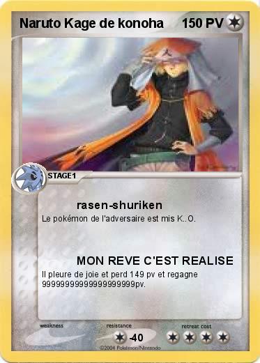 Pokemon Naruto Kage de konoha