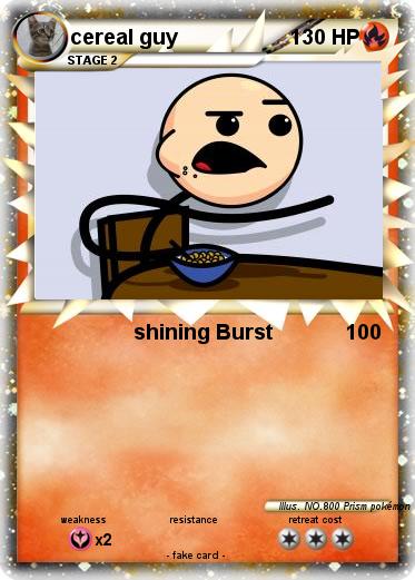 Pokemon cereal guy