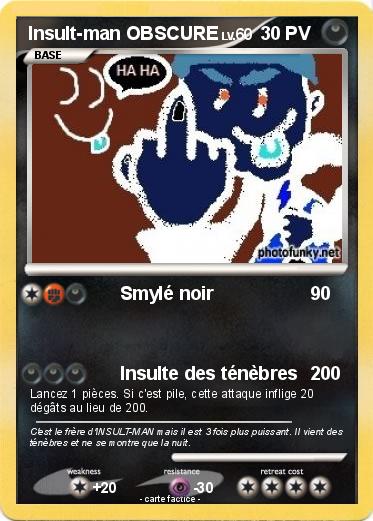 Pokemon Insult-man OBSCURE