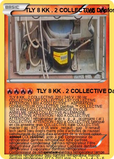 Pokemon TLY 8 KK . 2 COLLECTIVE Danfoss ™