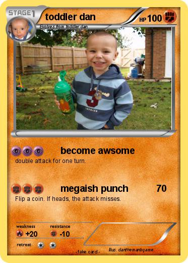 Pokemon toddler dan