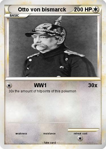 Pokemon Otto von bismarck