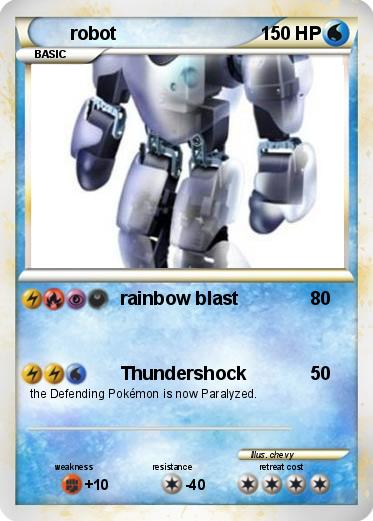 Pokemon robot